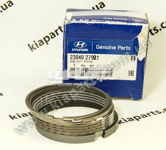 2304027921 Hyundai/Kia кільця поршневі комплект на мотор, 1-й ремонт (+0,25)
