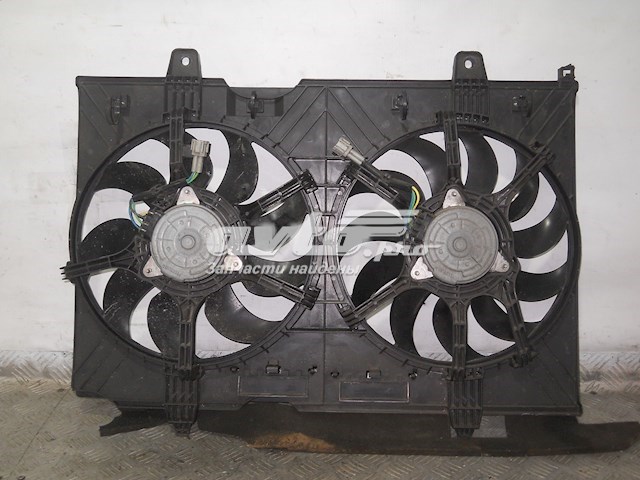 Дифузор радіатора охолодження, в зборі з двигуном і крильчаткою 21481JG700 NISSAN