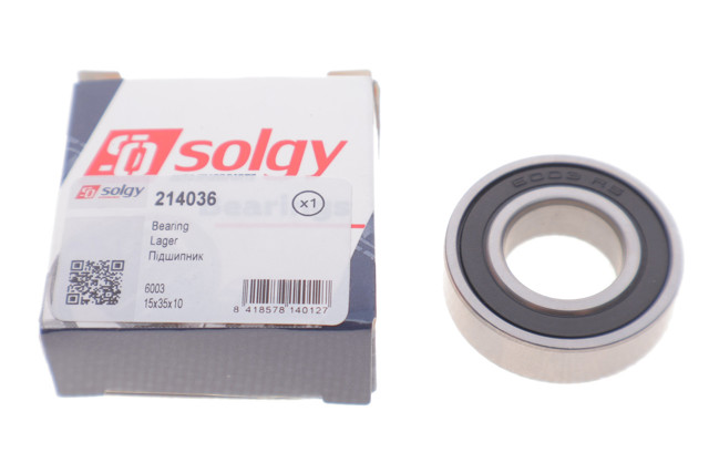 214036 Solgy Підшипник генератора