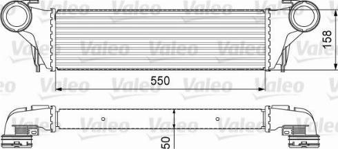 Радіатор інтеркулера VALEO 818618
