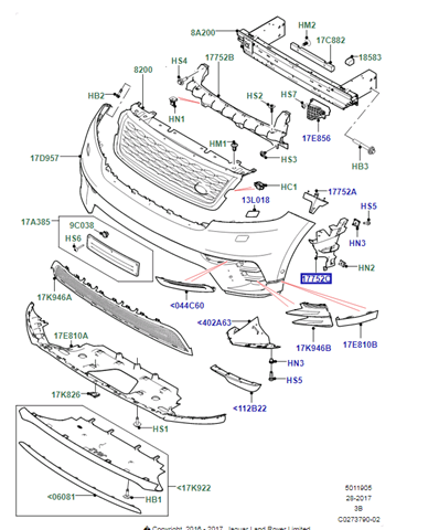 Купити LR094996 Land Rover 