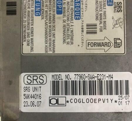 77960SWAE212M4 Honda 