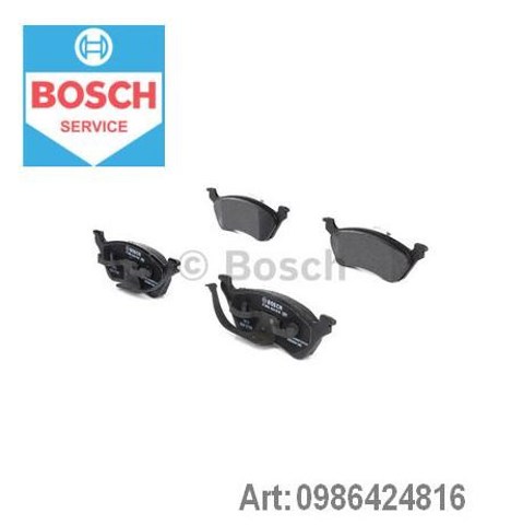 Задні гальмівні колодки 986424816 Bosch