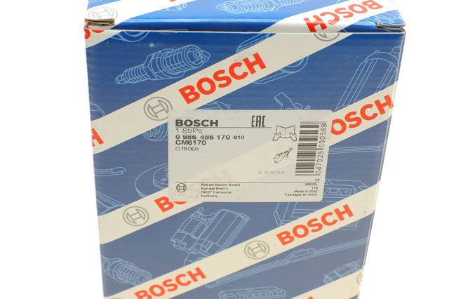 Головний циліндр зчеплення 0986486170 Bosch