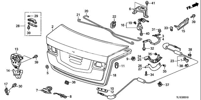  74828SNA000 Honda