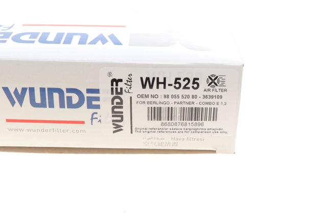 Елемент повітряного фільтра Wunder WH525 ціна, від 5.20 USD
