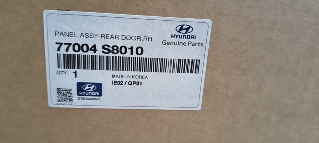 Купити 77004S8010 Hyundai/Kia Двері задні, праві