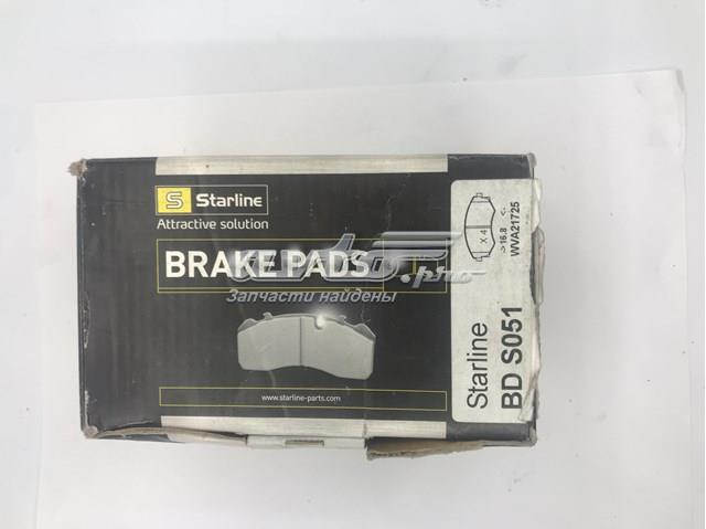 Гальмівні колодки Starline BDS051 ціна, від 15.39 USD
