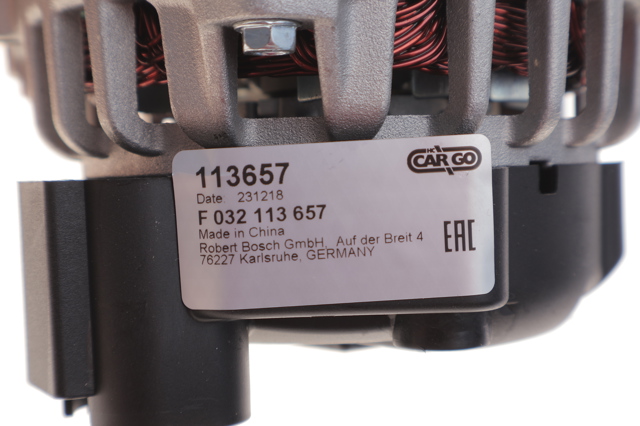 Генератор Cargo F032113657 ціна, від 89.26 USD