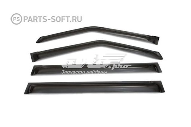 Дверні дефлектори Nissan/Infiniti KE8001LB10 ціна, від 125.80 USD