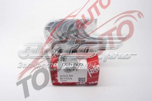 Вкладиші колінвала, шатунні, комплект, 2-й ремонт (+0,50) R710A050 Taiho
