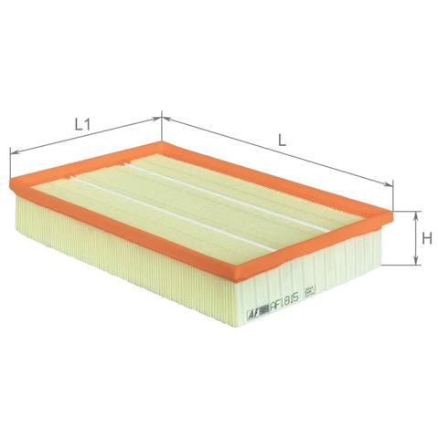 Елемент повітряного фільтра Alpha Filter AF1815 ціна, від 5.33 USD