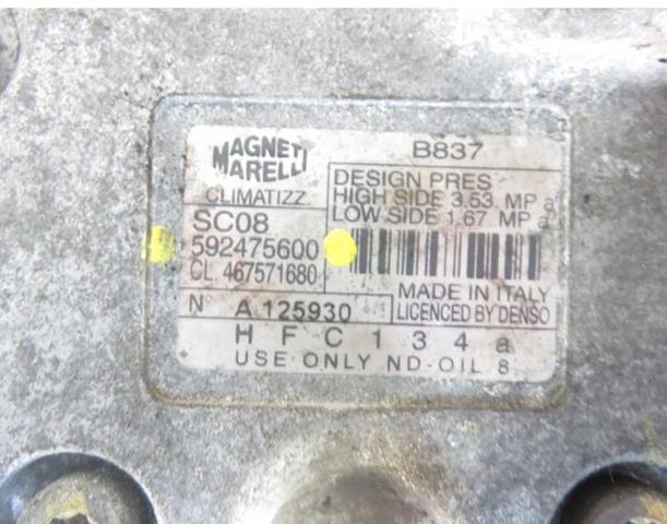 Купити 592475600 Magneti Marelli Компресор кліматичної установки