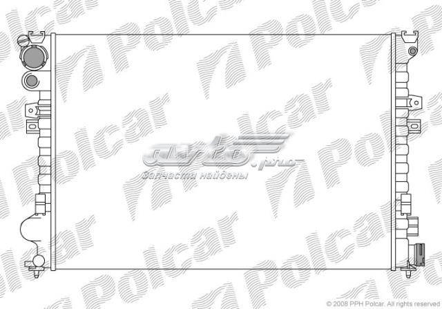 Радіатор 238008A2 Polcar