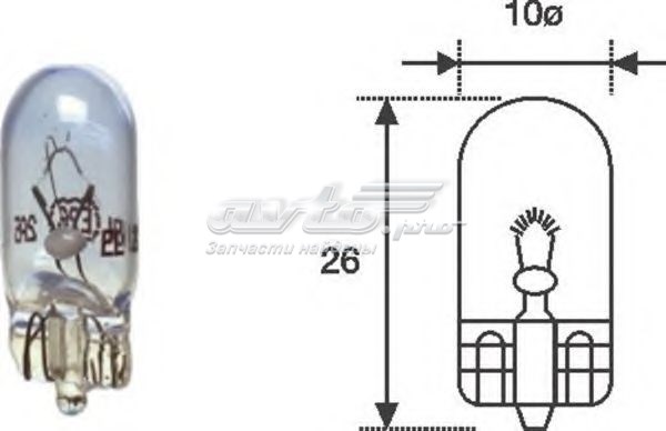 Купити 2051900000 Magneti Marelli Лампочка плафону освітлення салону/кабіни
