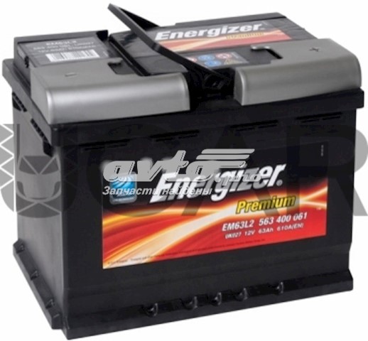 Купити Акумулятор Energizer 63 А/г (563400061)