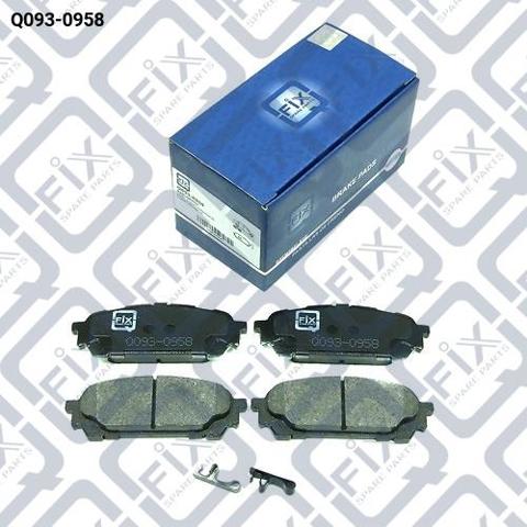 Купити Q0930958 Q-fix Задні колодки