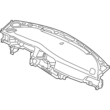 Торпедо Hyundai/Kia 84710D5001WK ціна, від 28.88 USD