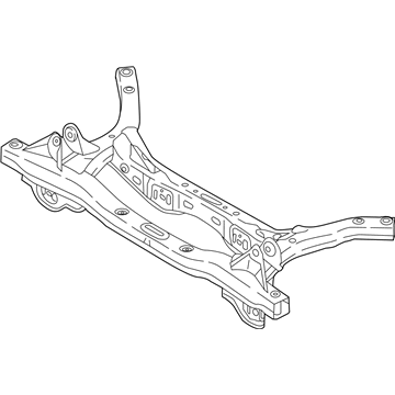 Балка задня Hyundai Elantra 6