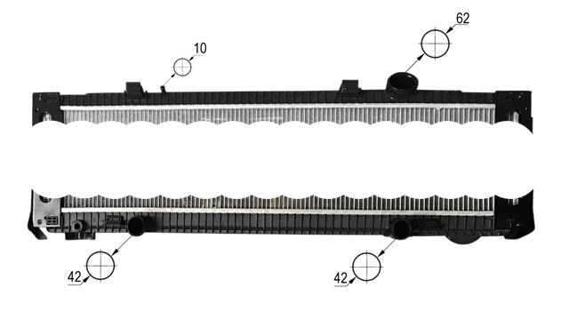 Радіатор основний Perfekt Cooling 231DF014600 ціна, від 614.88 USD