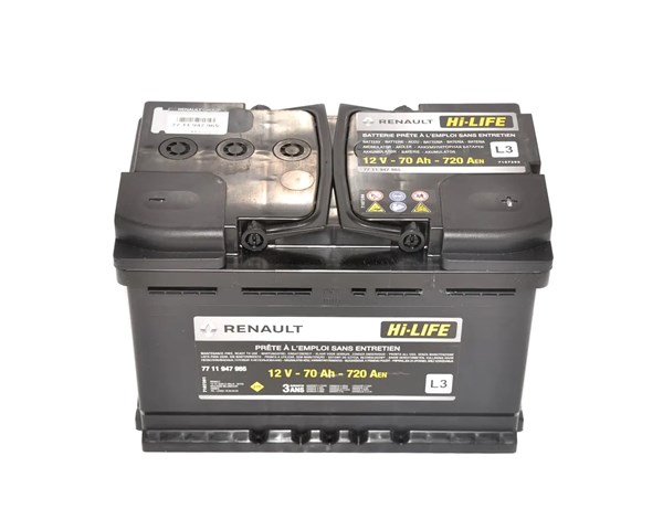 Батарея акумуляторна Renault (RVI) 7711947965 ціна, від 168.56 USD