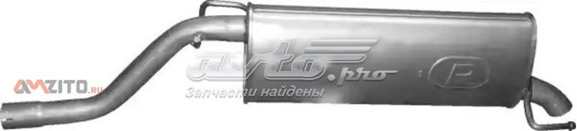 Вихлопна труба Polmostrow 07441 ціна, від 52.28 USD