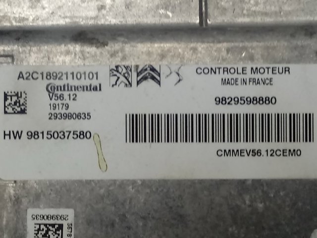 Купити 9829598880 Peugeot/Citroen 