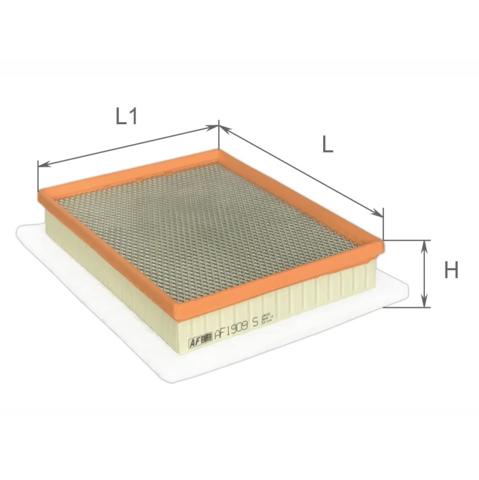 Елемент повітряного фільтра Alpha Filter AF1909S ціна, від 4.56 USD