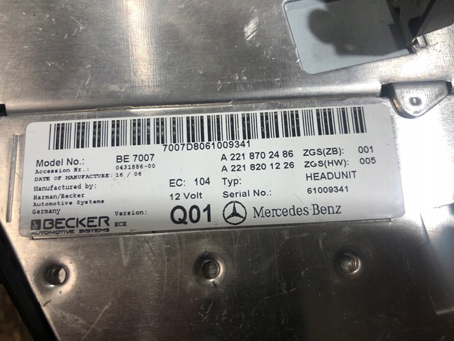  2218702486 Mercedes