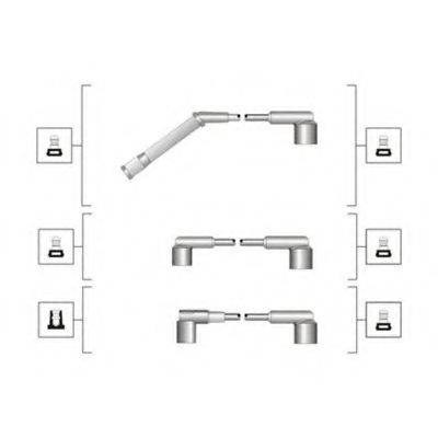 Дроти запалювання Magneti Marelli MSQ0053 ціна, від 24.62 USD