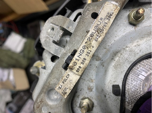 8P0880201 VAG Подушка безпеки, водійська, AIRBAG