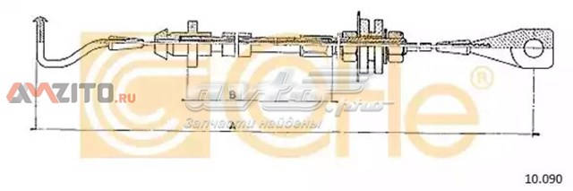 Трос газу 10090 Cofle