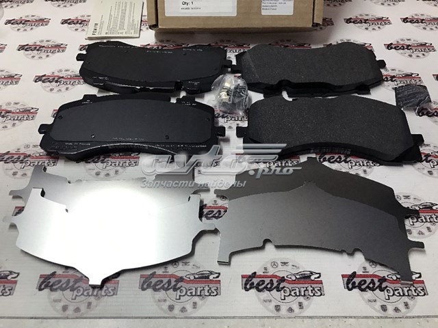 4M0698151AE Bentley Передні гальмівні колодки
