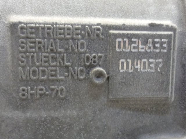8HP70 Jaguar Автоматична коробка передач