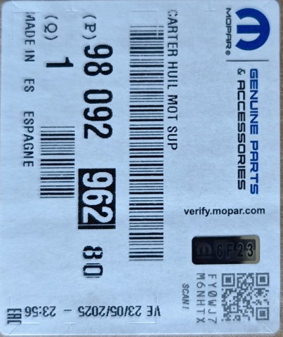 Купити 9809296280 Peugeot/Citroen 
