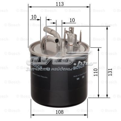 Фільтр паливний Bosch 450906458
