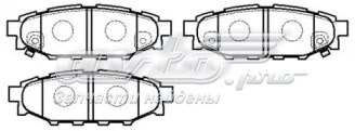 Задні гальмівні колодки HSB HP8433 ціна, від 20.44 USD