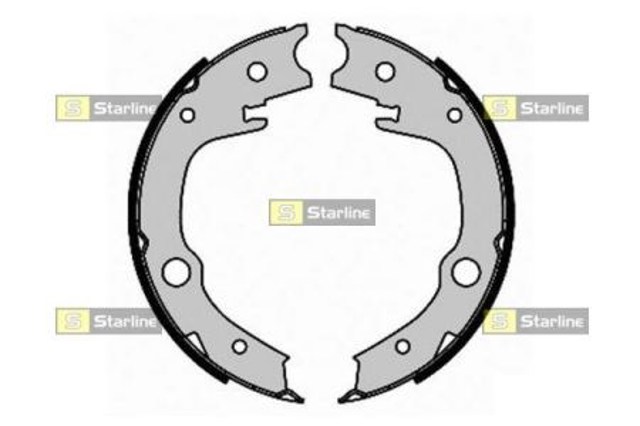 Купити BC09340 Starline Гальмівні колодки гальма стоянки