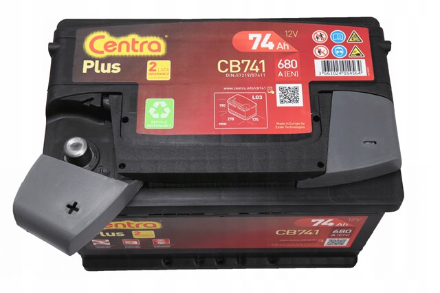 Купити Акумулятор Exide 74 А/г (CB741)