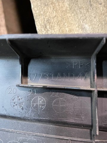 Купити 57731AN14A Subaru Накладка верхня передньої панелі/супорту радіатора
