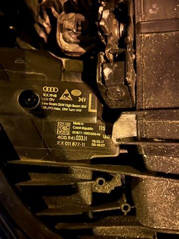 4G0941033 VAG Фара дальнього світла в зборі