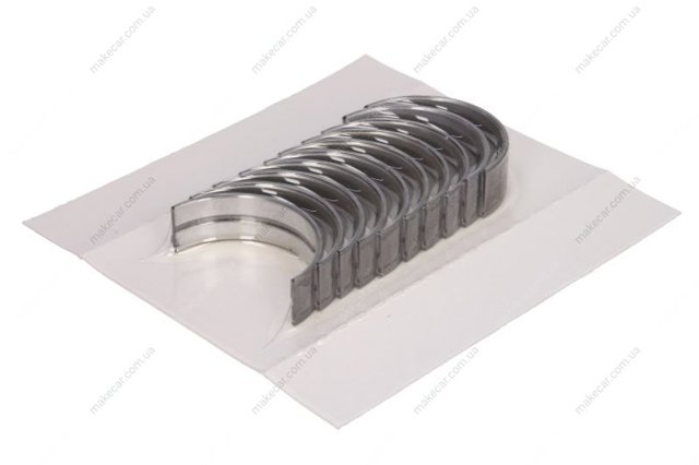 Вкладиші колінвала, корінні, комплект, 1-й ремонт (+0,25) H11615025MM Glyco