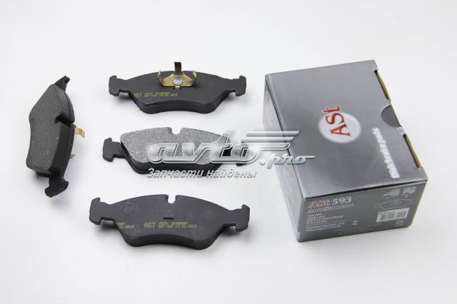 Задні гальмівні колодки AST AST593 ціна, від 15.22 USD