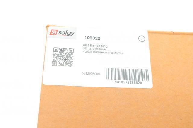 Корпус паливного фільтра 108022 Solgy