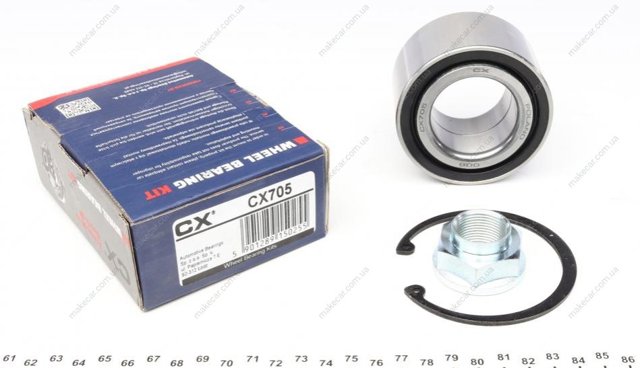 Комплект підшипник маточини передньої CX/Complex CX705 ціна, від 21.19 USD