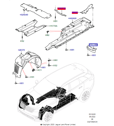 LR092680 Land Rover 