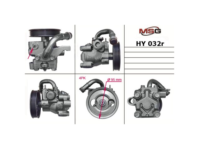 Насос ГПК MSG Rebuilding HY031R ціна, від 30.96 USD