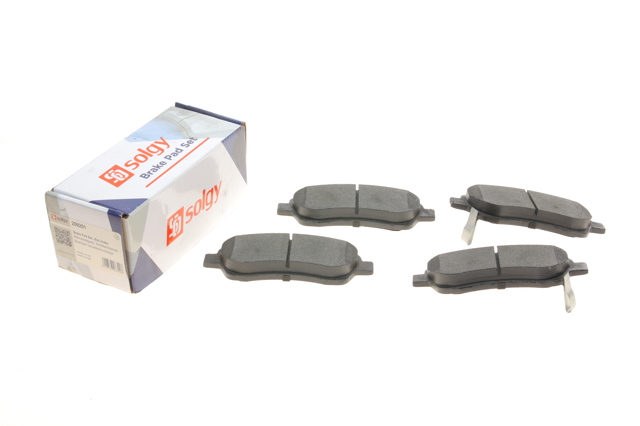 Гальмівні колодки Solgy 209201 ціна, від 17.72 USD
