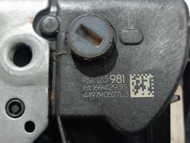 9812398180 Peugeot/Citroen Замок водійських дверей