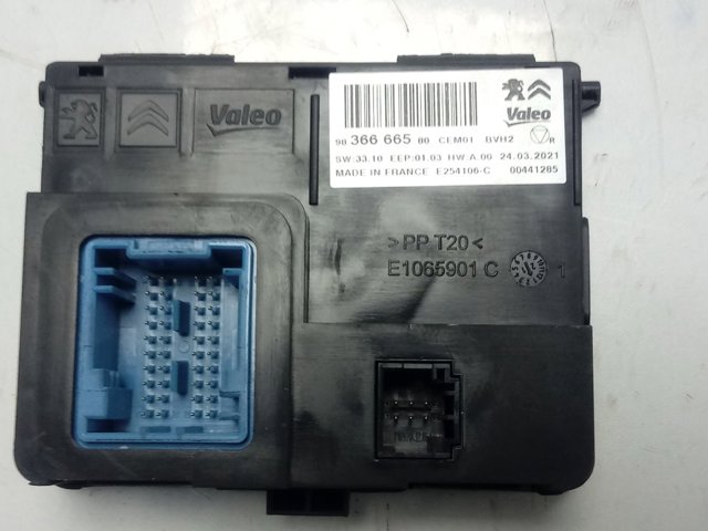 Блок комфорту Peugeot/Citroen 9836666580 ціна, від 38.00 USD